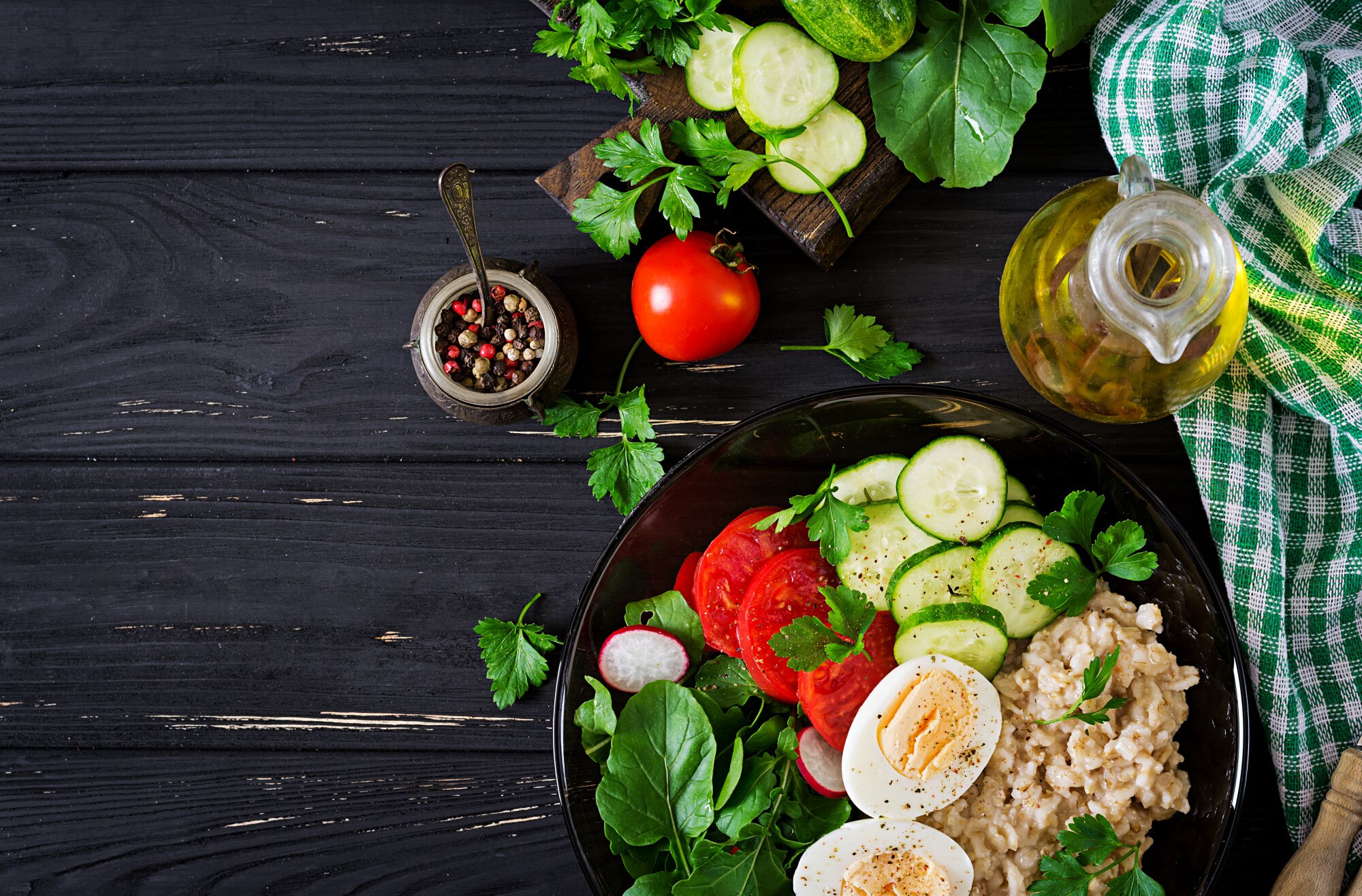 Healthy fresh food