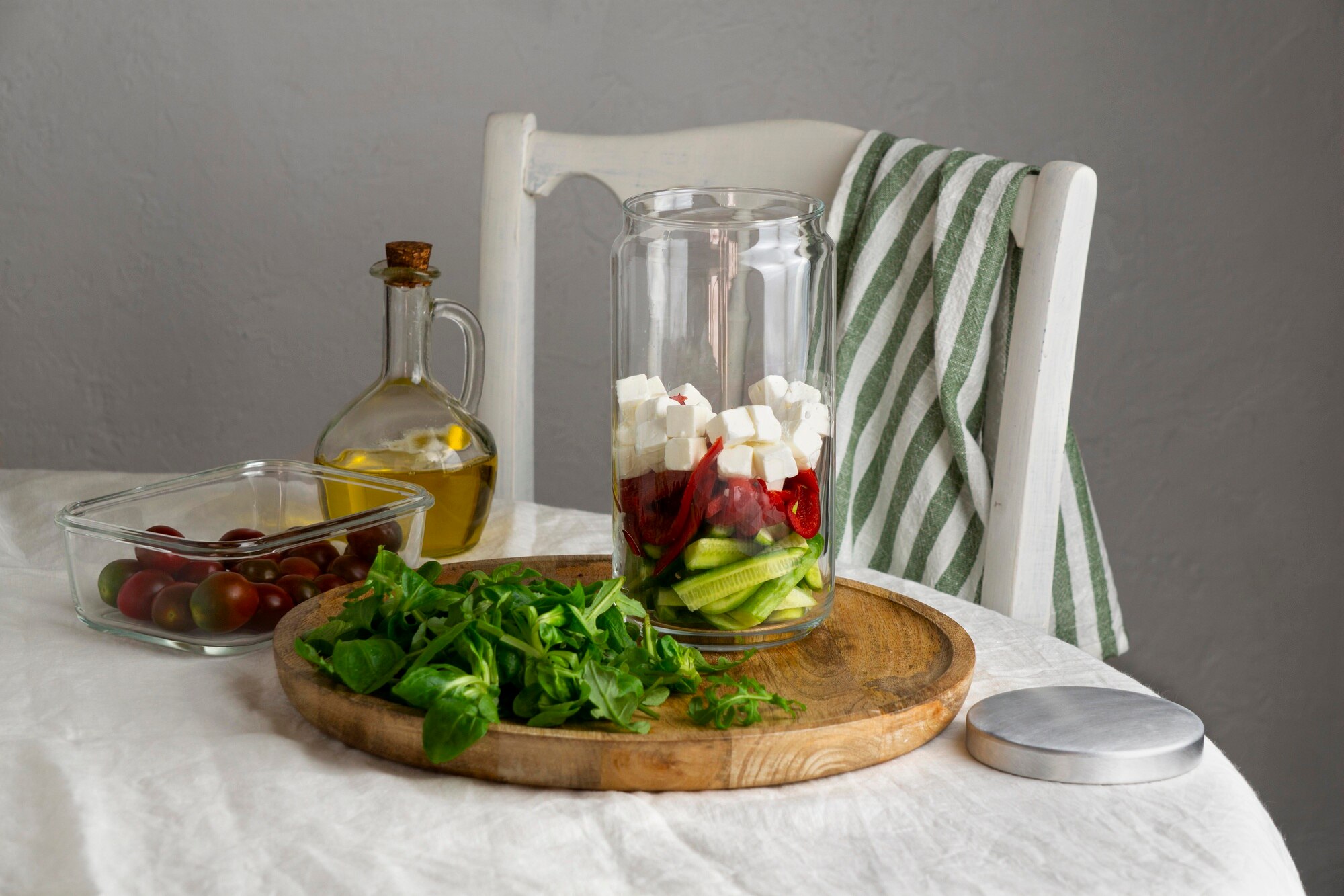 Mindful eating setup